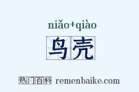 鸟壳是什么意思的图片